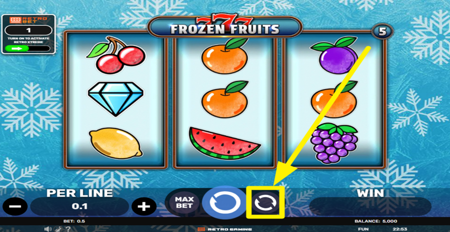 777 Frozen Fruits Autoplay