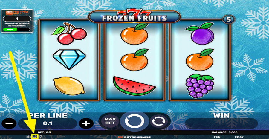 777 Frozen Fruits Turbo