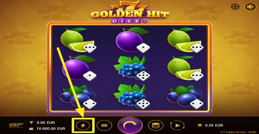 777 Golden Hit Dice Turbo