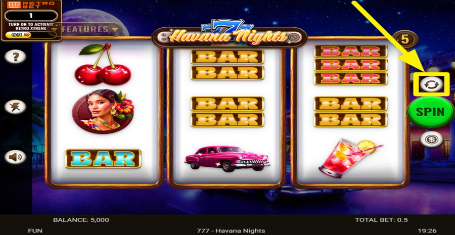 777 Havana Nights Autoplay