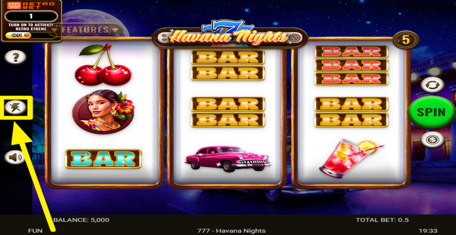 777 Havana Nights Turbo
