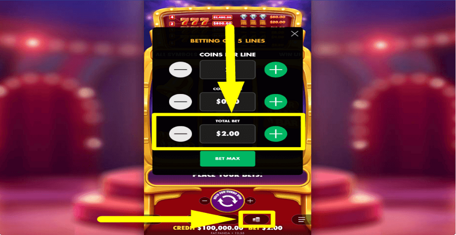777 Rush Total Bet Value