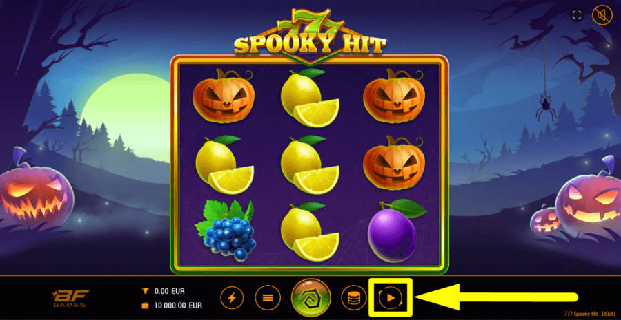 777 Spooky Hit Autoplay Feature