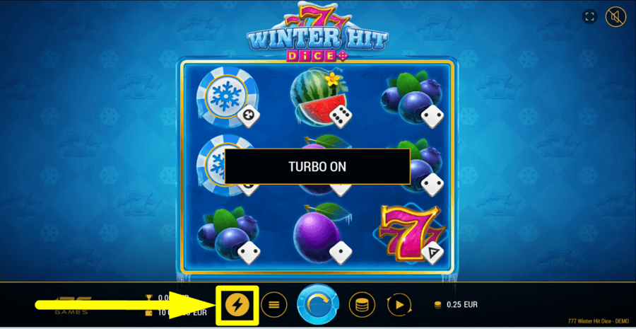 777 Winter Hit Dice Turbo Feature