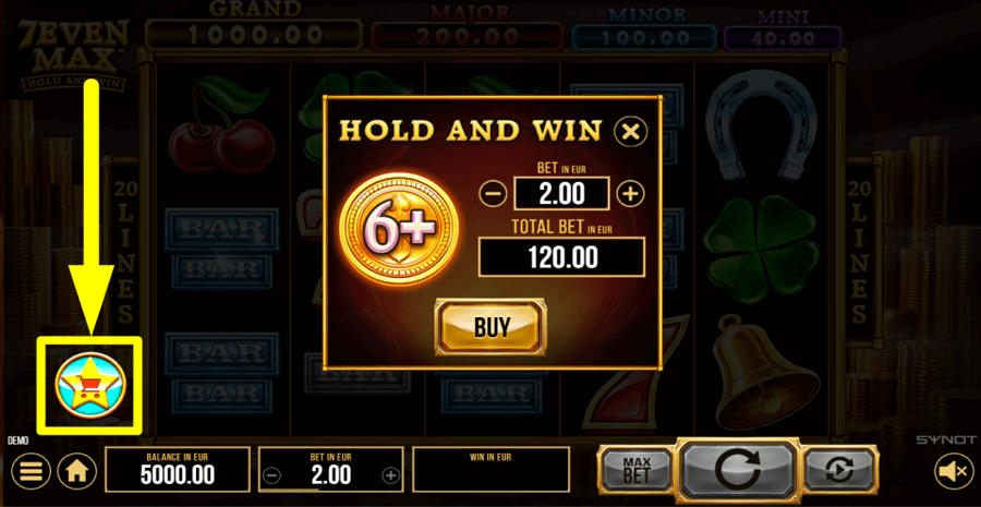 7even Max Buy Feature