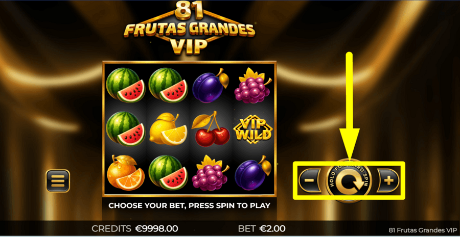 81 Frutas Grandes Vip Bet Value
