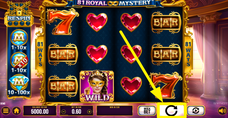 81 Royal Mystery Spin