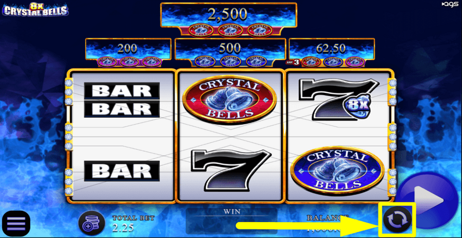 8x Crystal Bells Autoplay Feature