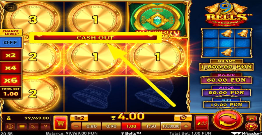 9 Bells Cash Out