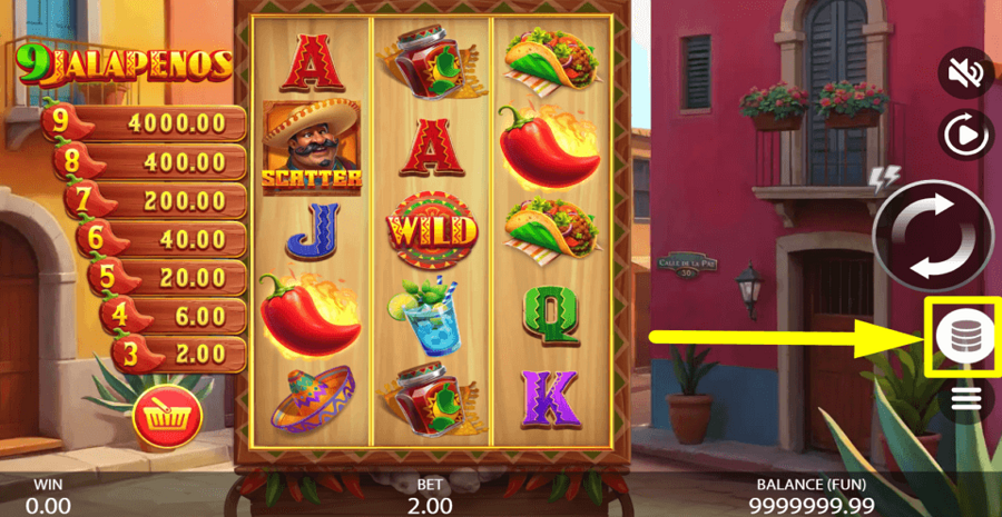 9 Jalapenos Bet Value