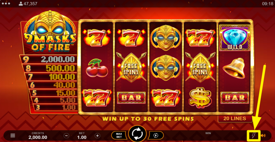 9 Masks Of Fire Turbo Feature