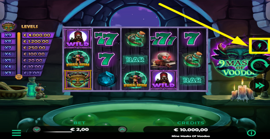 9 Masks Of Voodoo Turbo