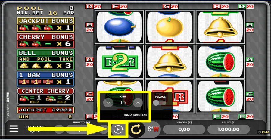 A Big Cherry Autoplay Feature