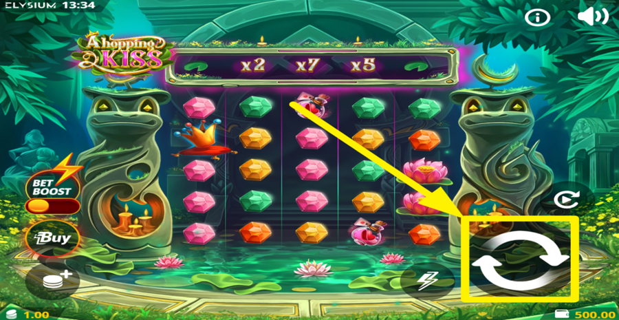 A Hopping Kiss Spin