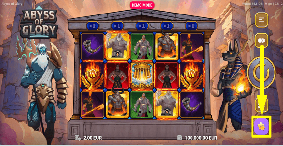 Abyss Of Glory Buy Feature