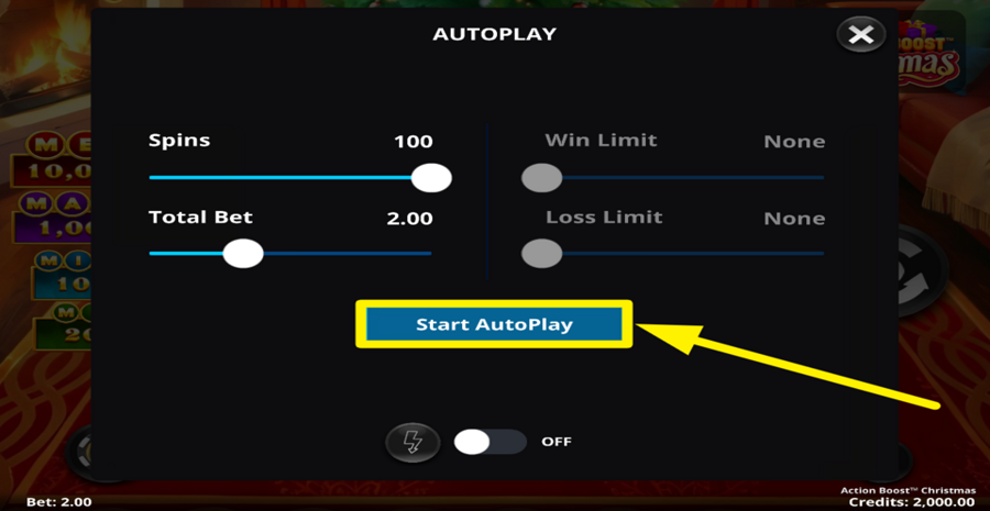 Action Boost Christmas Autoplay