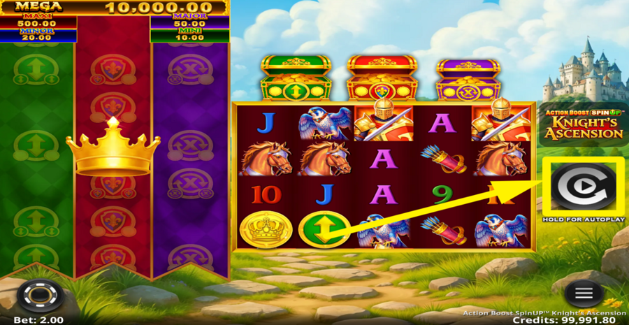 Action Boost Spinup Knights Ascension Spin