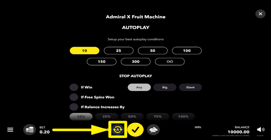 Admiralx Fruit Machine Autoplay