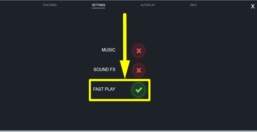 Advance To Gold Turbo Feature
