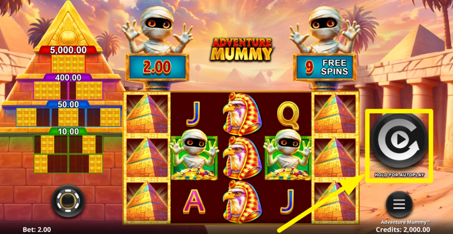 Adventure Mummy Autoplay