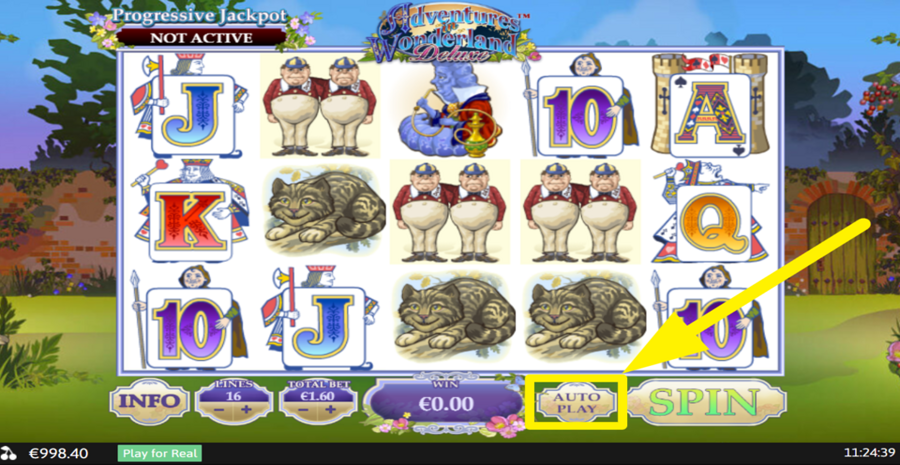 Adventures In Wonderland Autoplay