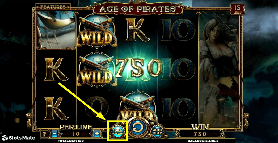 Age Of Pirates Buy Feature