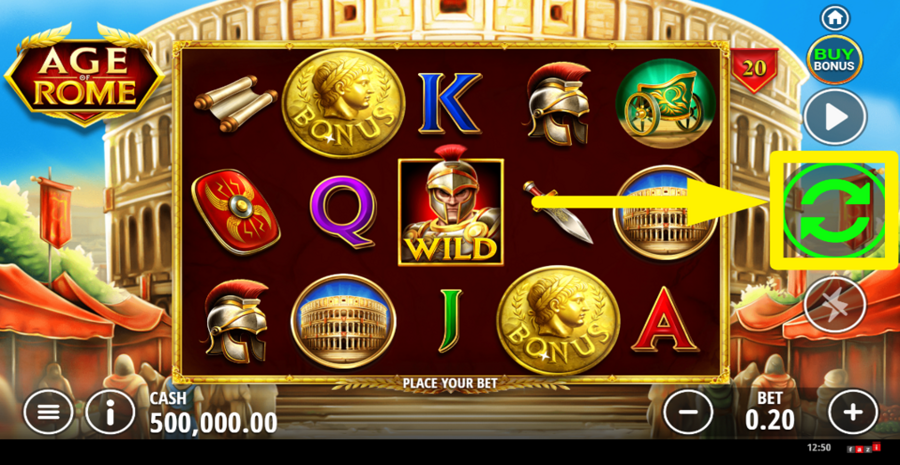 Age Of Rome Spin