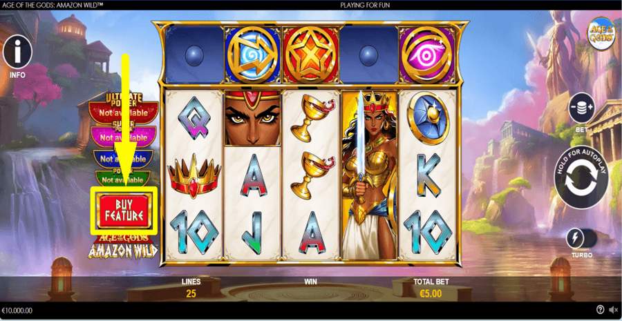 Age Of The Gods Amazon Wild Buy Feature