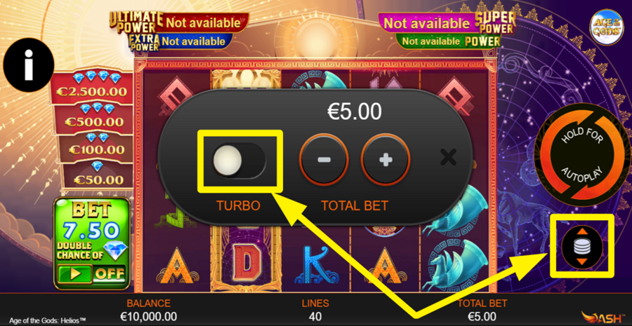 Age Of The Gods Gold Trio Turbo