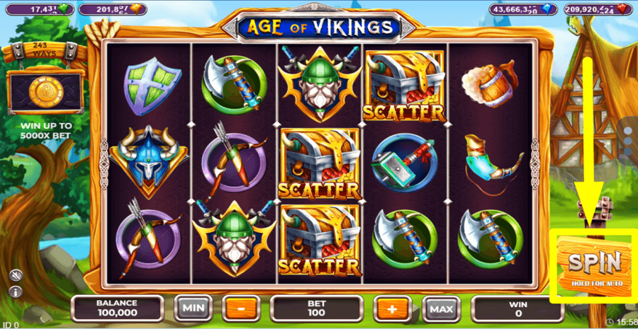 Age Of Vikings Popok Gaming Autoplay Feature