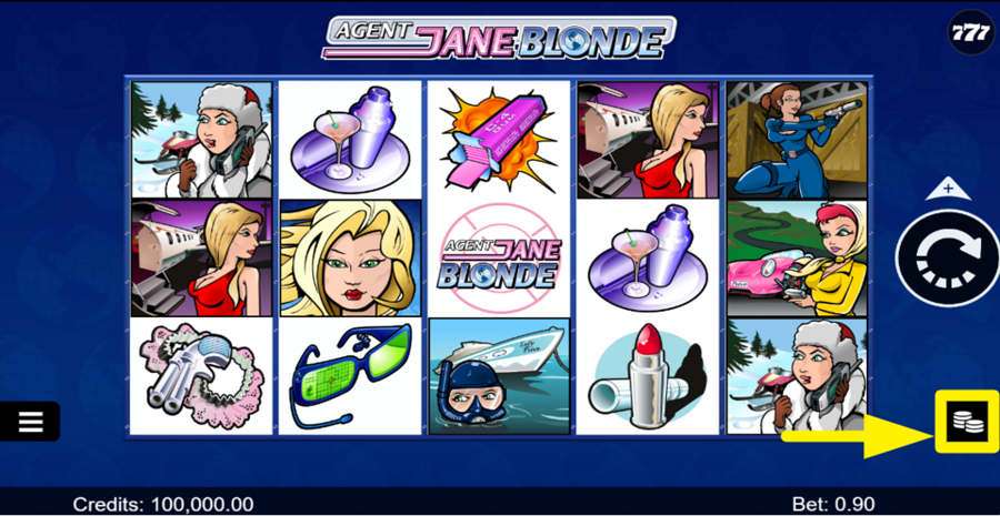 Agent Jane Blonde Bet Adjust
