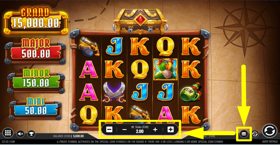 Ahoy Royale Bet Value
