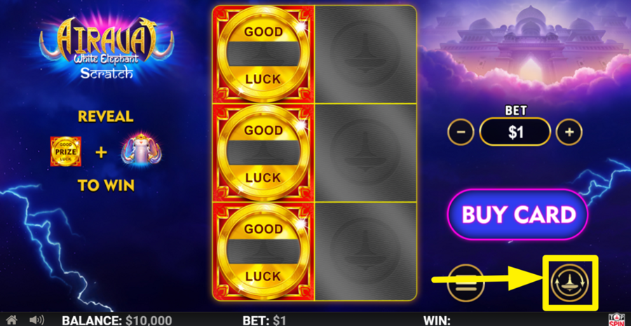 Airavat White Elephant Scratch Autoplay