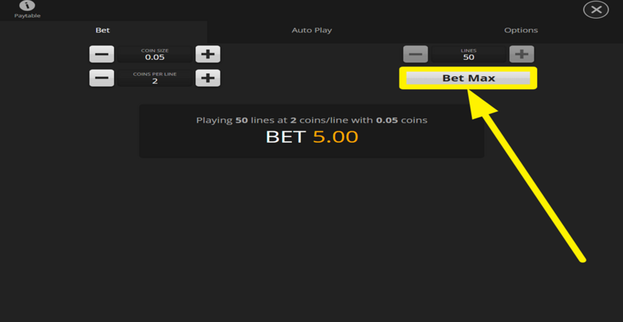 Alchemist Reels Max Bet