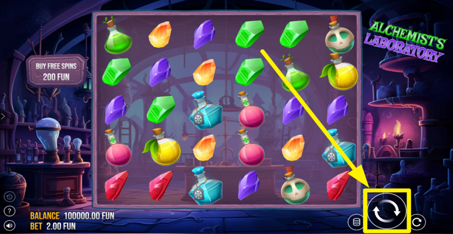 Alchemists Laboratory Spin