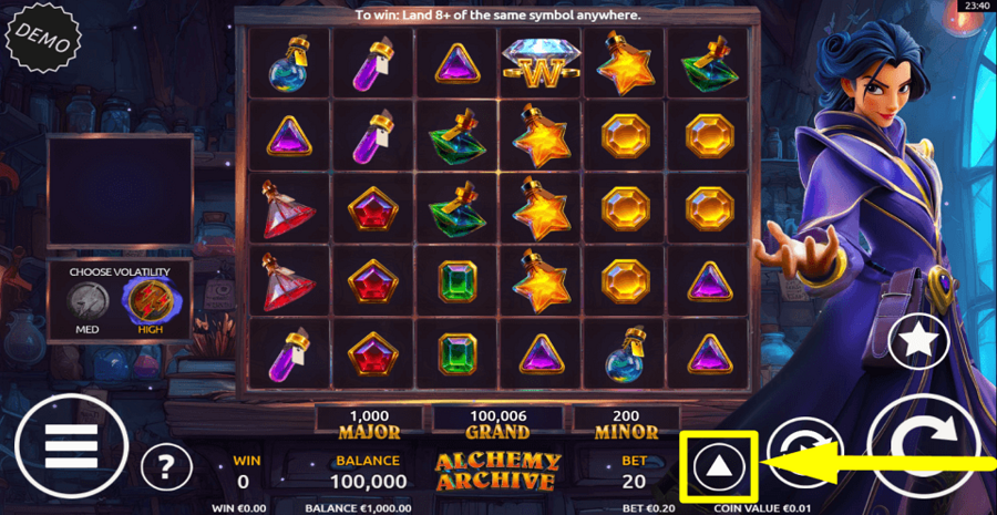 Alchemy Archive Bet Value