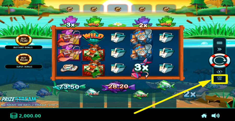 All About The Bass 2 Froggy Style Adjust Bet