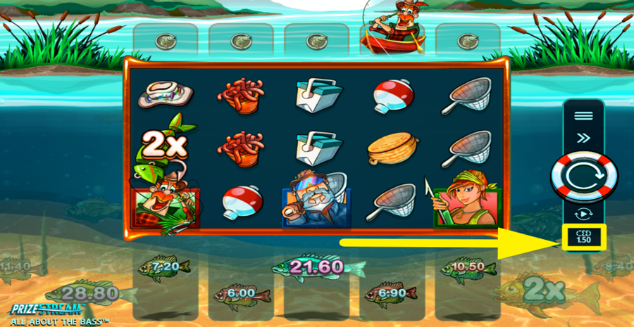 All About The Bass Adjust Bet