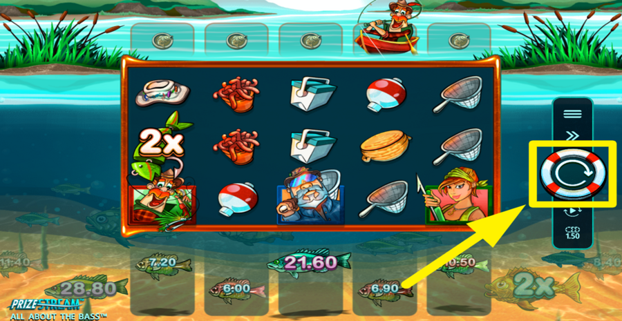 All About The Bass Spin Button