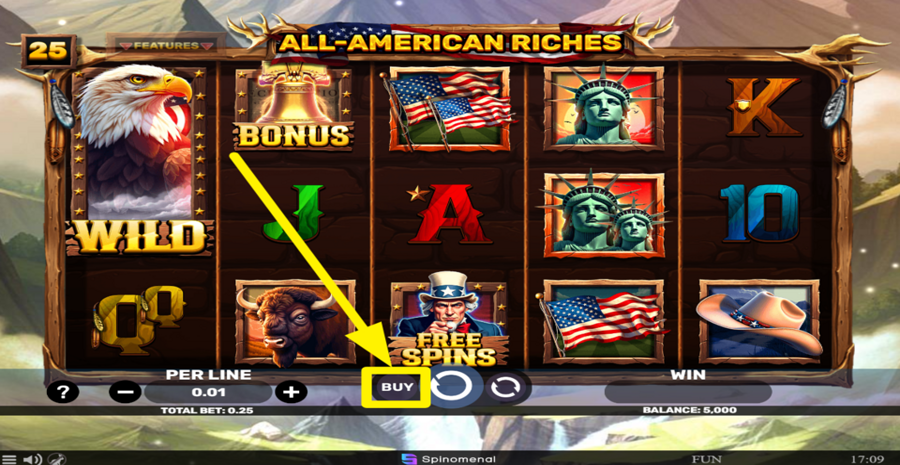 All American Riches Buy Bonus