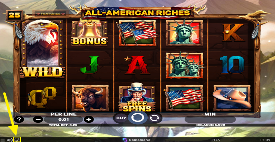 All American Riches Turbo