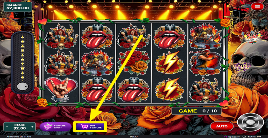 All Rocked Up Buy Bonus