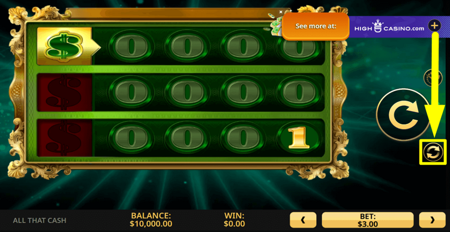 All That Cash Autoplay Feature