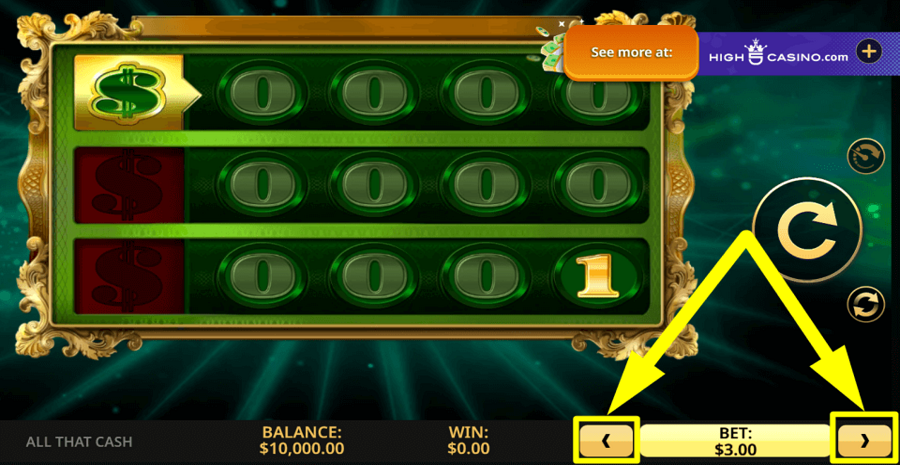 All That Cash Bet Value