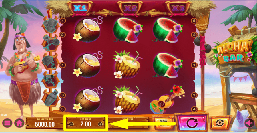 Aloha Bar Bet Value