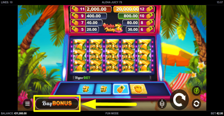 Aloha Juicy 7s Buy Feature