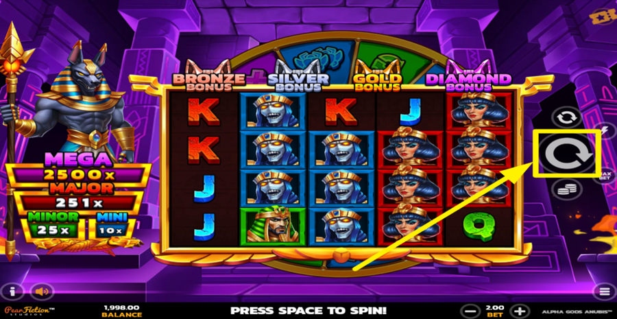 Alpha Gods Anubis Spin