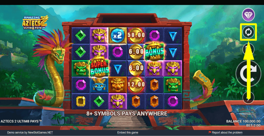 Amazing Aztecs 2 ultim8 Pays Autoplay Feature