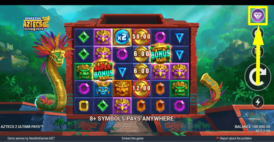 Amazing Aztecs 2 ultim8 Pays Buy Feature