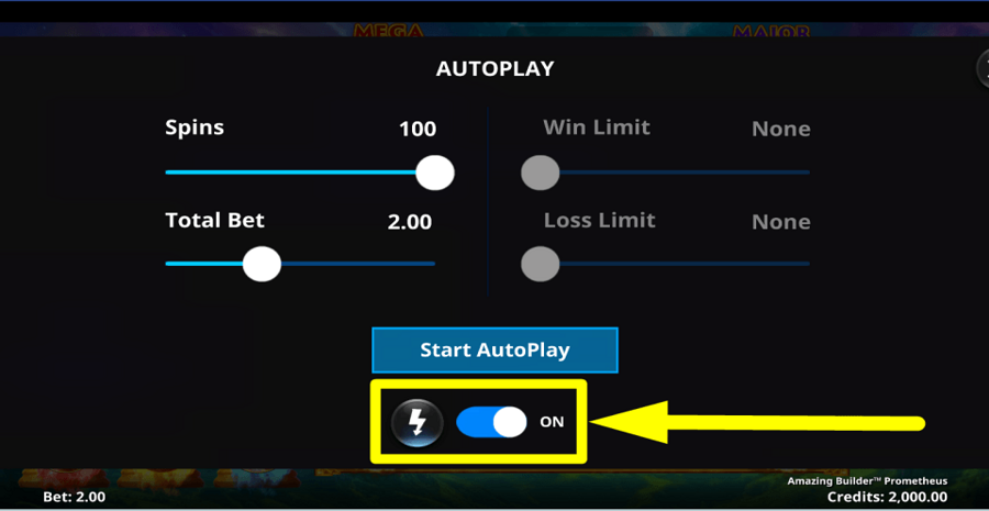 Amazing Builder Prometheus Turbo Feature